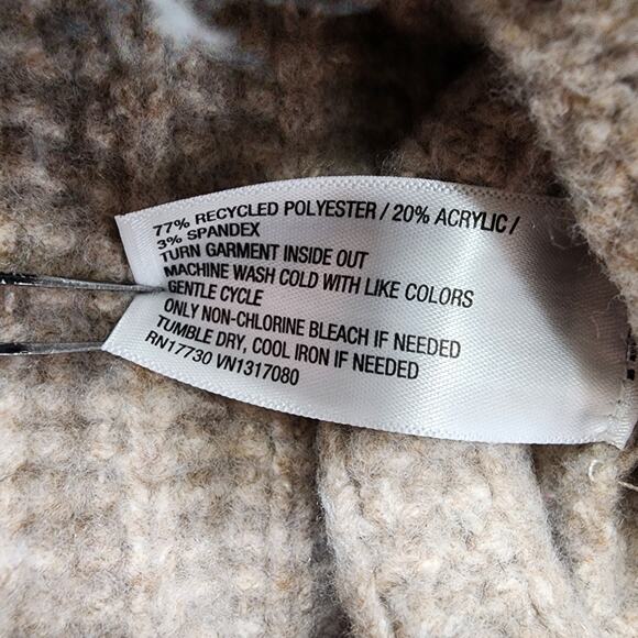 NEW Universal Thread Sweater Womens L Tan Turtleneck Cashmere-Like Pullover Boxy - Picture 6 of 10